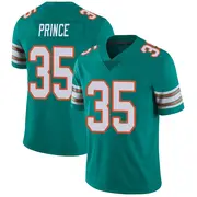 Men's Aqua Limited Deneric Prince Miami Alternate Vapor Untouchable Jersey