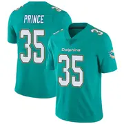 Men's Aqua Limited Deneric Prince Miami Team Color Vapor Untouchable Jersey