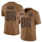 Men's Brown Limited Tarik Black Miami 2023 Salute To Service Jersey