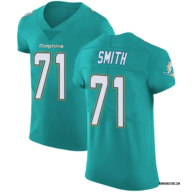 Men's Green Elite Kion Smith Miami Aqua Team Color Vapor Untouchable Jersey