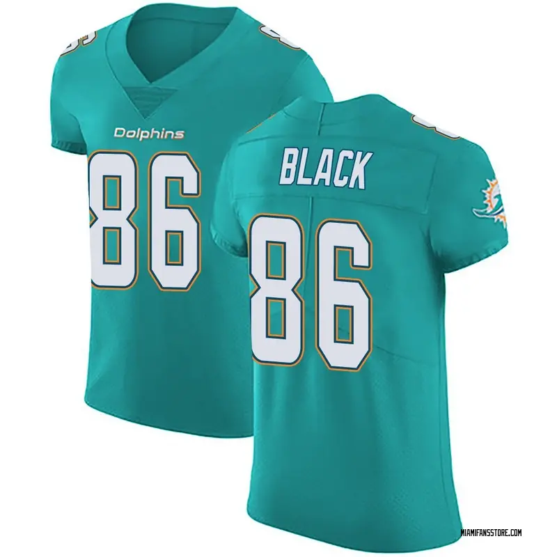 Men's Green Elite Tarik Black Miami Aqua Team Color Vapor Untouchable Jersey
