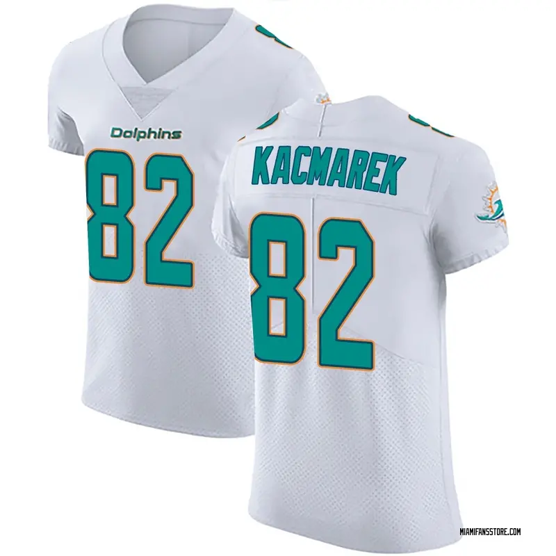 Men's White Elite Will Kacmarek Miami Vapor Untouchable Jersey
