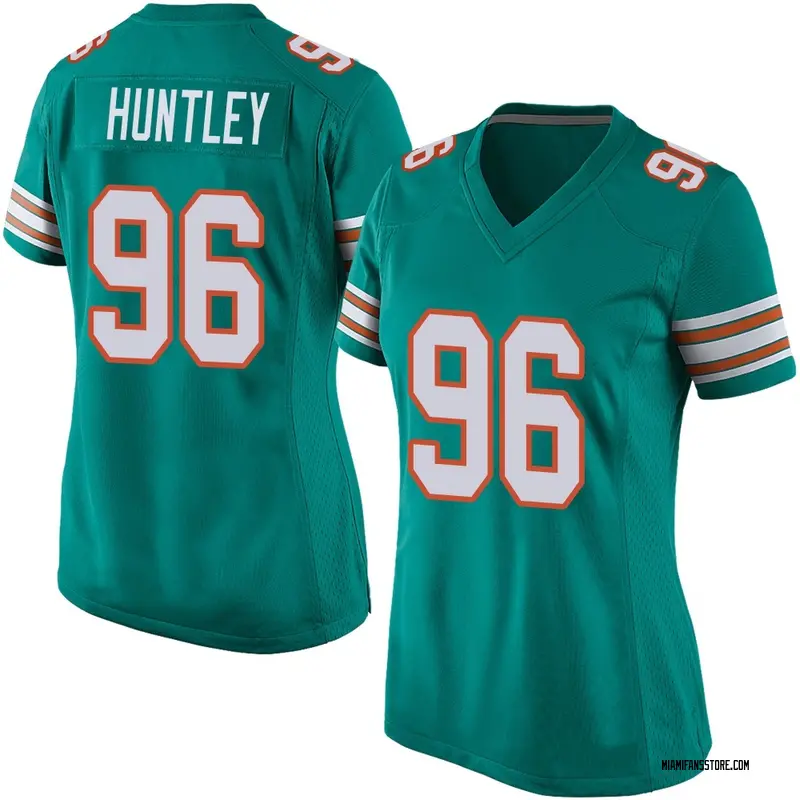 Women's Aqua Game Alex Huntley Miami Alternate Jersey