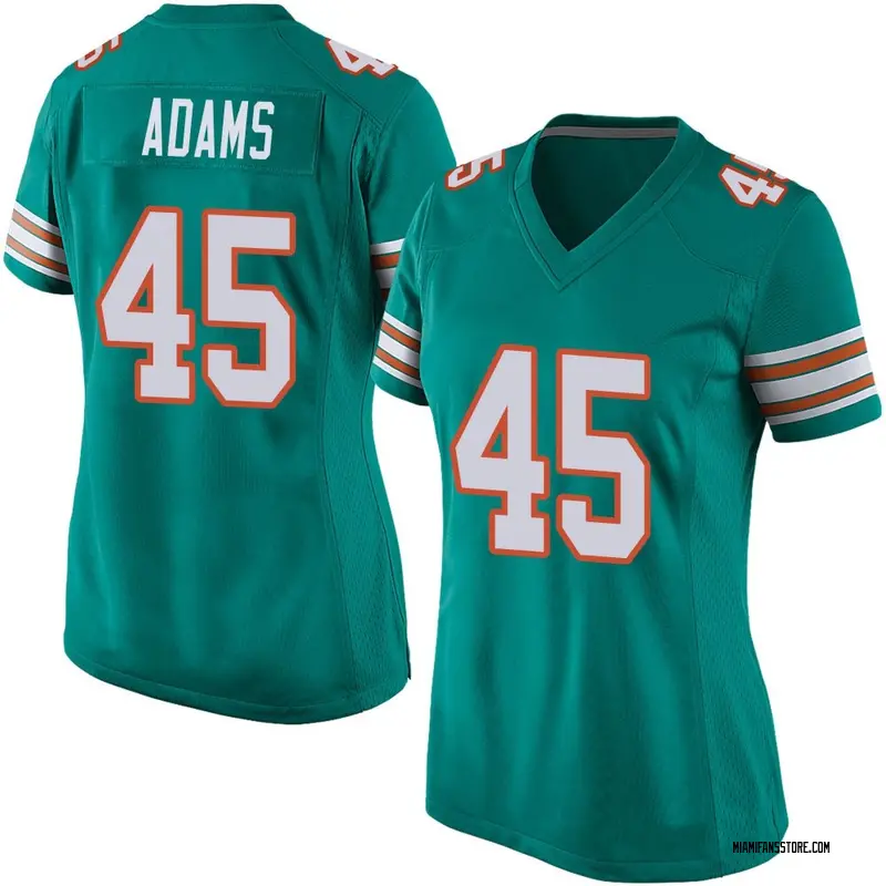 Women's Aqua Game BJ Adams Miami Alternate Jersey