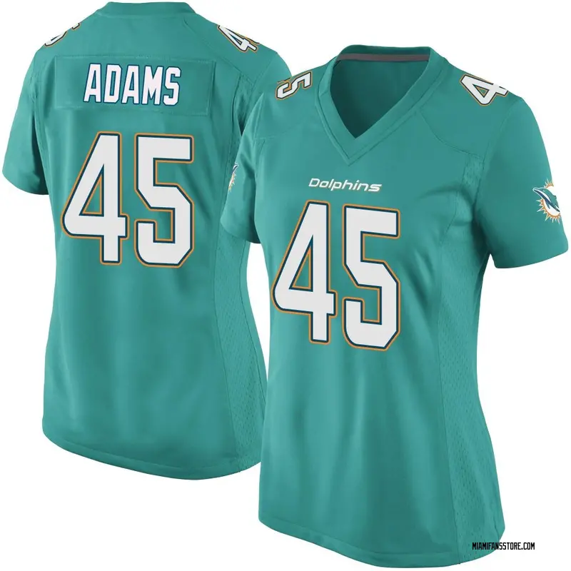 Women's Aqua Game BJ Adams Miami Team Color Jersey