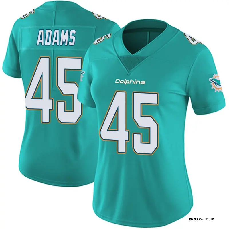 Women's Aqua Limited BJ Adams Miami Team Color Vapor Untouchable Jersey