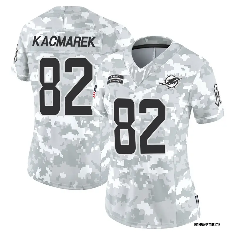 Women's Arctic Camo Limited Will Kacmarek Miami 2024 Salute to Service Jersey