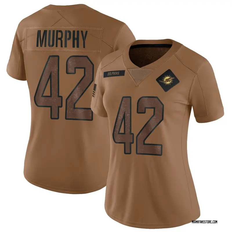 Women's Brown Limited Grayson Murphy Miami 2023 Salute To Service Jersey