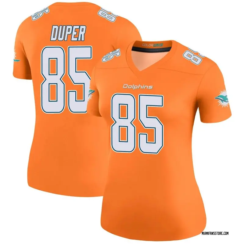 Women's Orange Legend Mark Duper Miami Color Rush Jersey