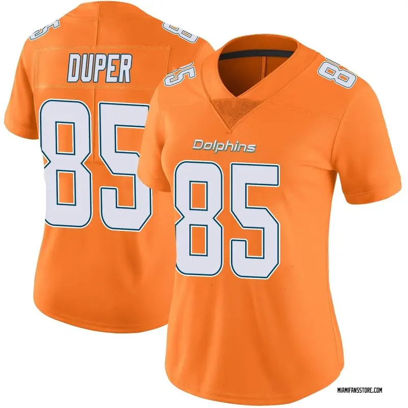 Women's Orange Limited Mark Duper Miami Color Rush Jersey