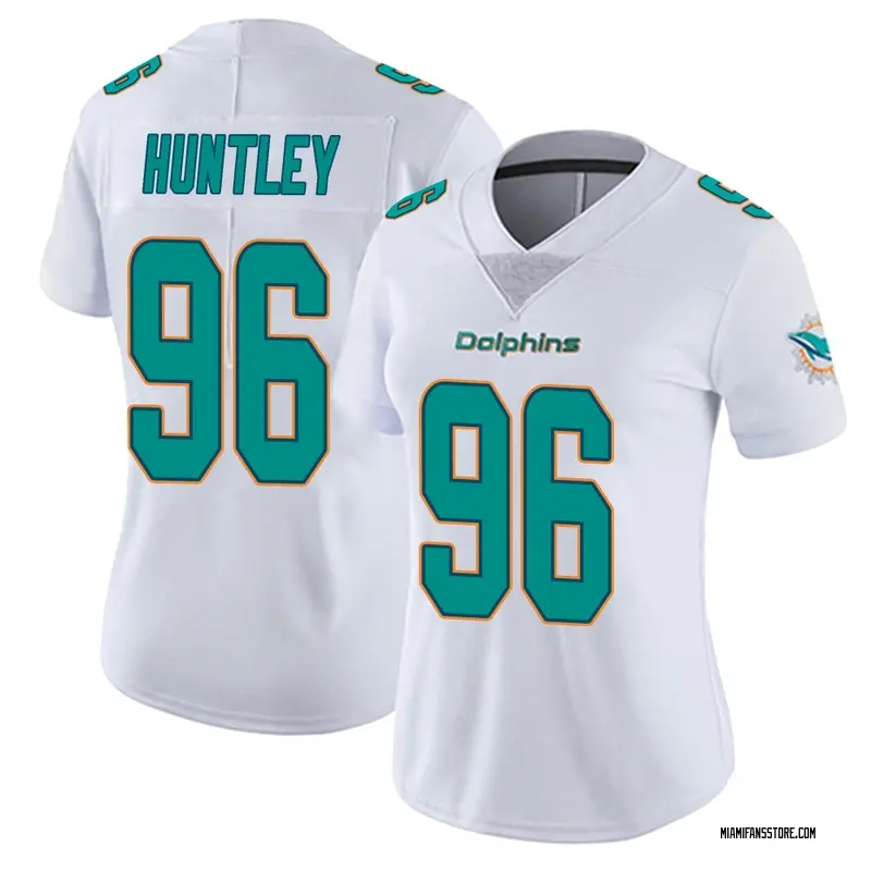 Women's White Alex Huntley Miami limited Vapor Untouchable Jersey