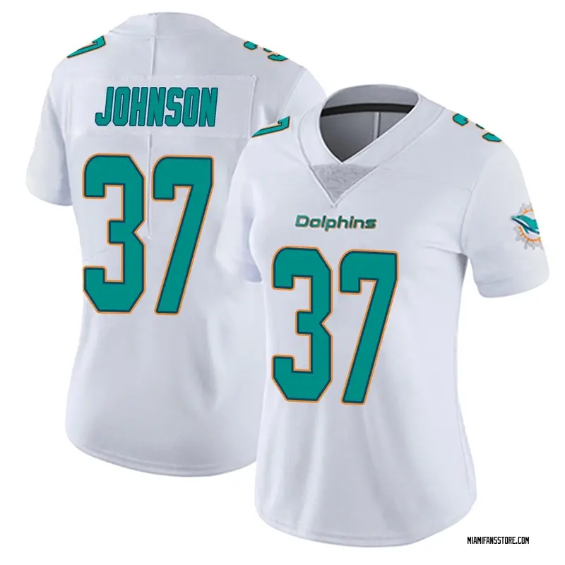 Women's White Isaiah Johnson Miami limited Vapor Untouchable Jersey
