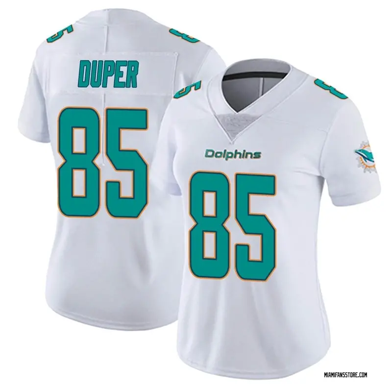 Women's White Mark Duper Miami limited Vapor Untouchable Jersey