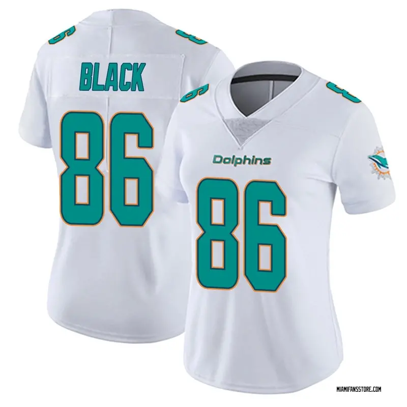 Women's White Tarik Black Miami limited Vapor Untouchable Jersey