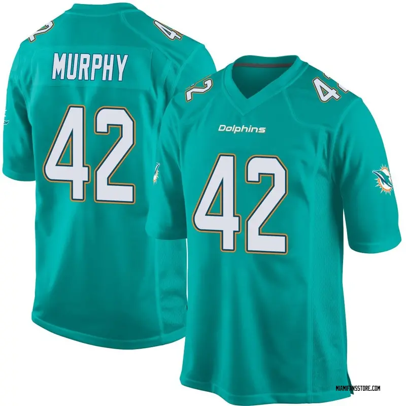 Youth Aqua Game Grayson Murphy Miami Team Color Jersey