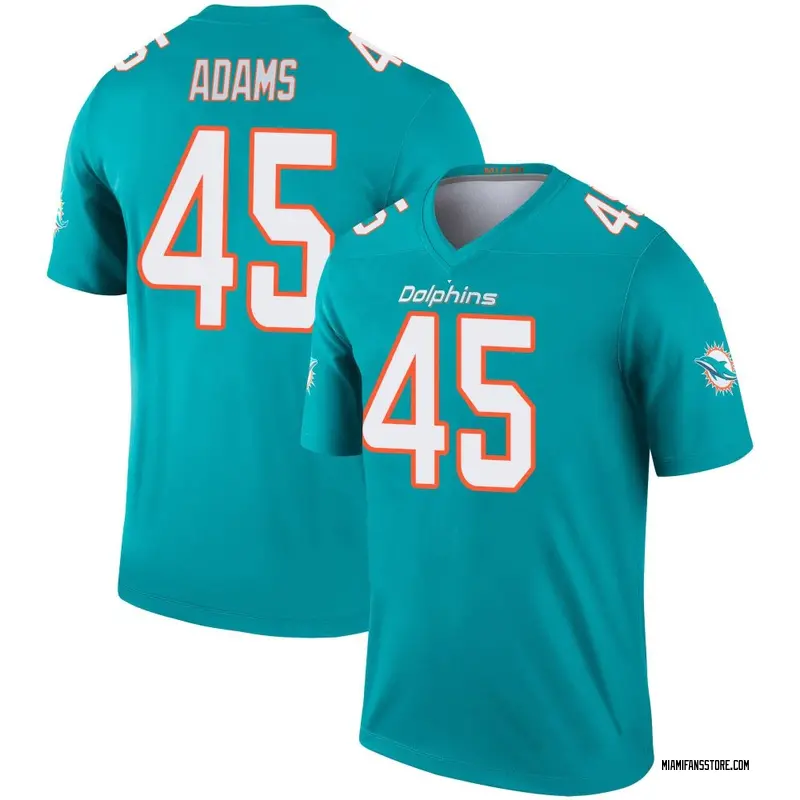 Youth Aqua Legend BJ Adams Miami Jersey