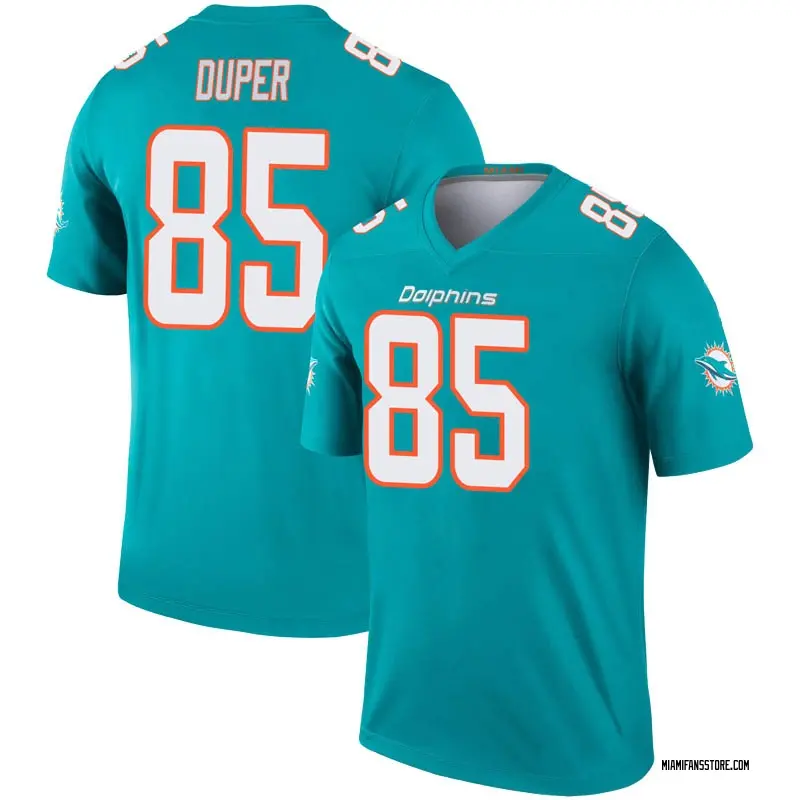 Youth Aqua Legend Mark Duper Miami Inverted Jersey