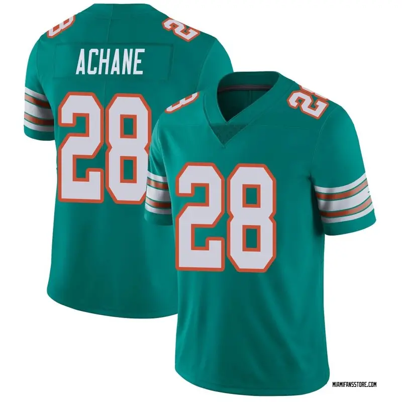 Youth Aqua Limited De'Von Achane Miami Alternate Vapor Untouchable Jersey