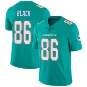 Youth Aqua Limited Tarik Black Miami Team Color Vapor Untouchable Jersey