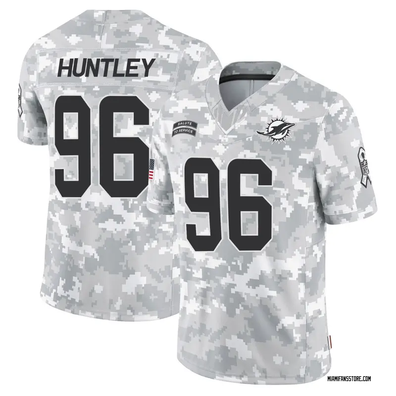 Youth Arctic Camo Limited Alex Huntley Miami 2024 Salute to Service Jersey