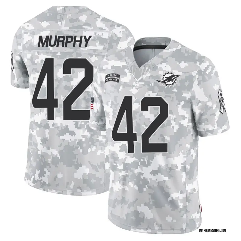 Youth Arctic Camo Limited Grayson Murphy Miami 2024 Salute to Service Jersey
