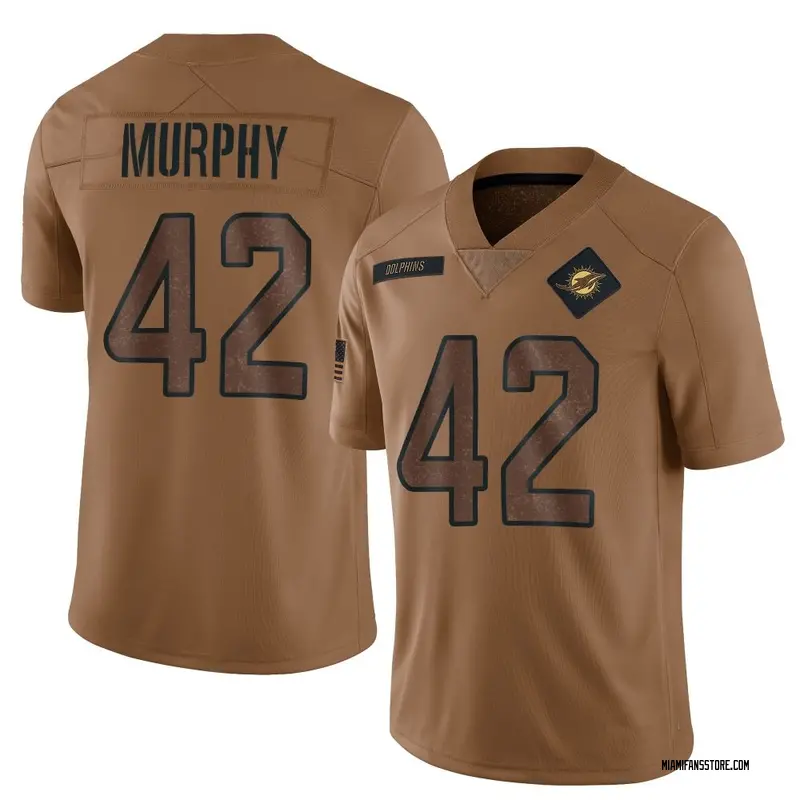 Youth Brown Limited Grayson Murphy Miami 2023 Salute To Service Jersey