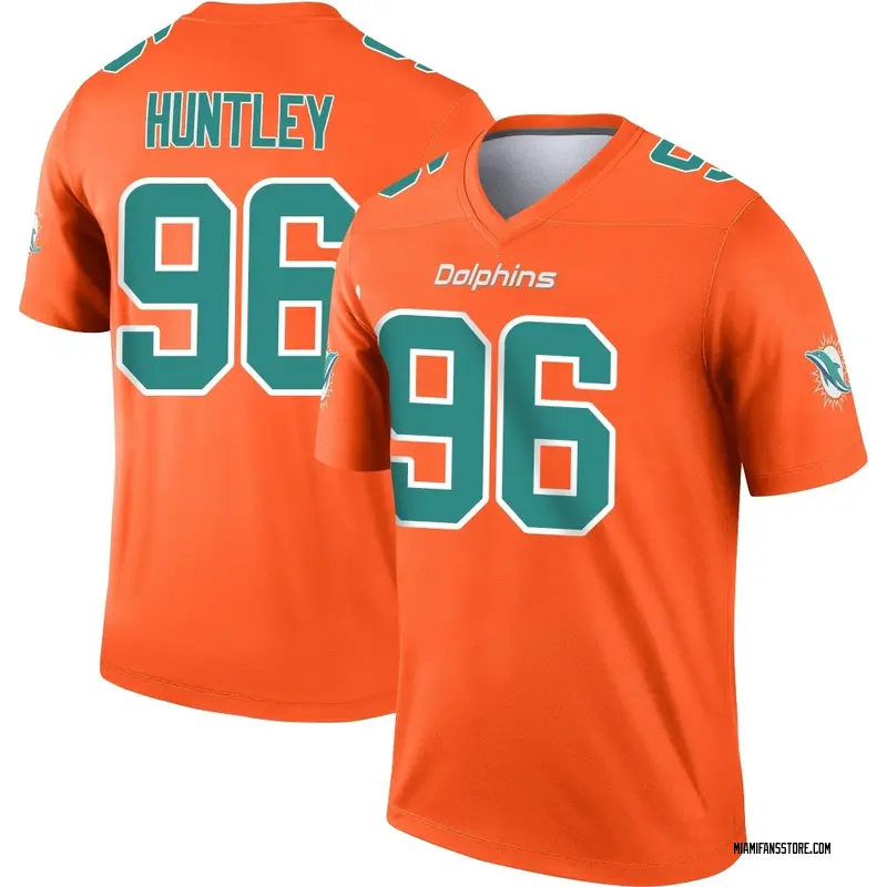 Youth Orange Legend Alex Huntley Miami Inverted Jersey