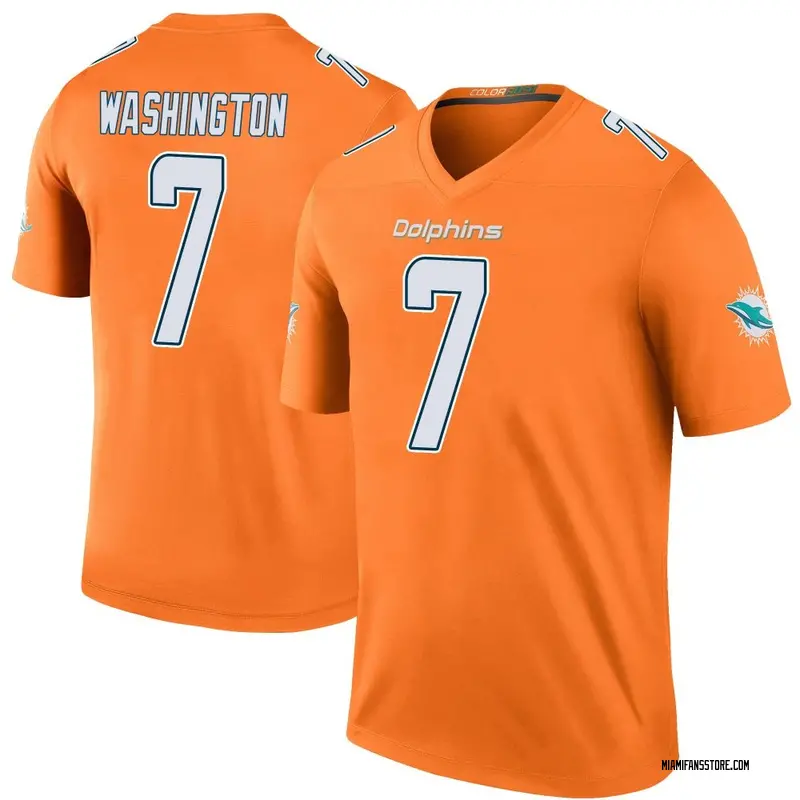 Youth Orange Legend Tahj Washington Miami Color Rush Jersey
