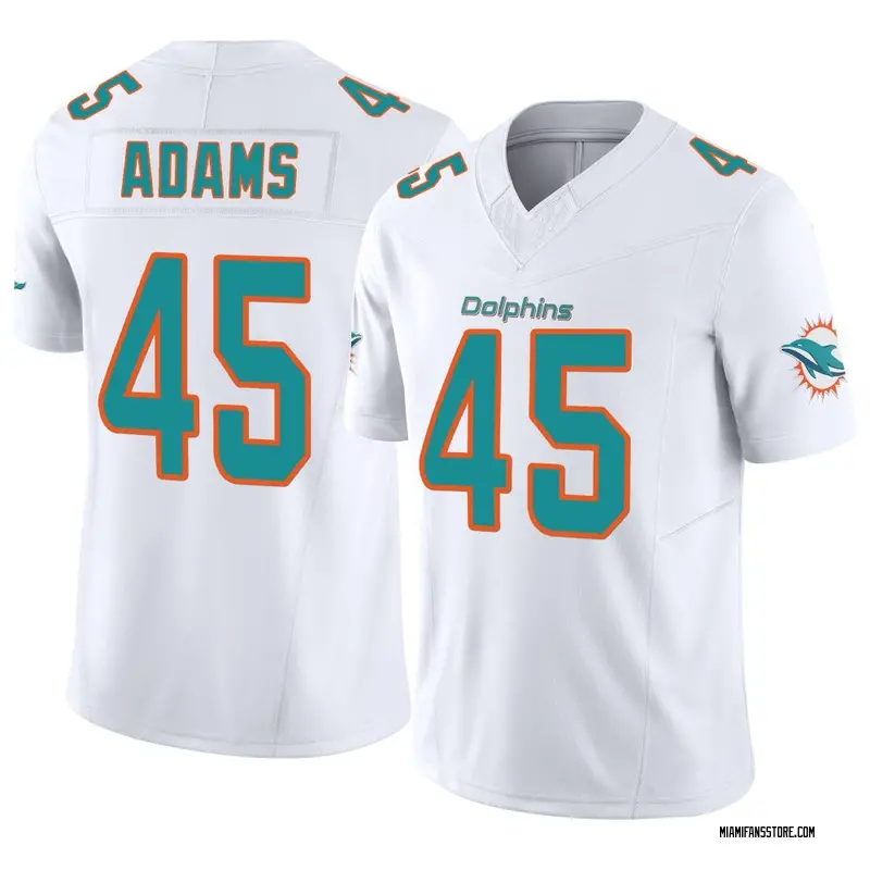 Youth White Limited BJ Adams Miami Vapor F.U.S.E. Jersey
